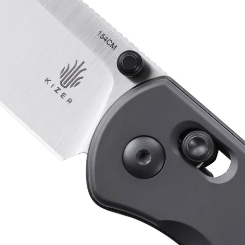 Nóż Kizer Drop Bear Gray Aluminum 154CM EDC Outdoor