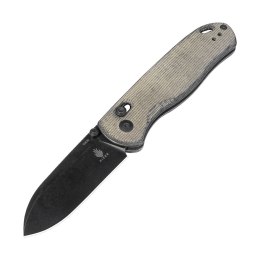 Nóż Kizer Drop Bear Micarta 154CM Clutch Lock EDC Outdoor