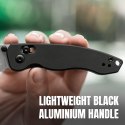Nóż Kizer Exist Aluminum 154CM Clutch Lock EDC Outdoor