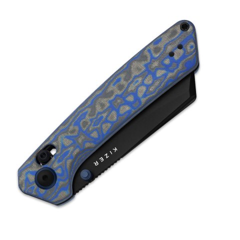 Nóż Kizer Madrac Vortex Micarta Nitro-V Clutch Lock EDC