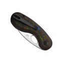 Nóż Kizer Microbe Camo Carbon M390 Button Lock EDC