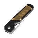 Nóż Kizer Militaw G10+PEI 154CM Liner Lock EDC Black/Yellow