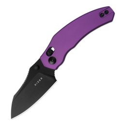 Nóż Kizer Mini Bulldog Purple Aluminum Nitro-V Clutch Lock