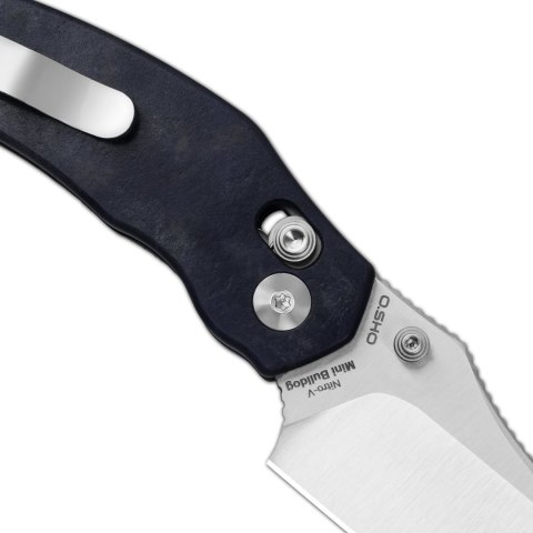 Nóż Kizer Mini Bulldog Richlite Nitro-V Sheepsfoot Clutch Lock