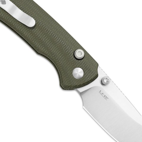 Nóż Kizer T1 BD Micarta Nitro-V – taktyczny EDC Drop Point