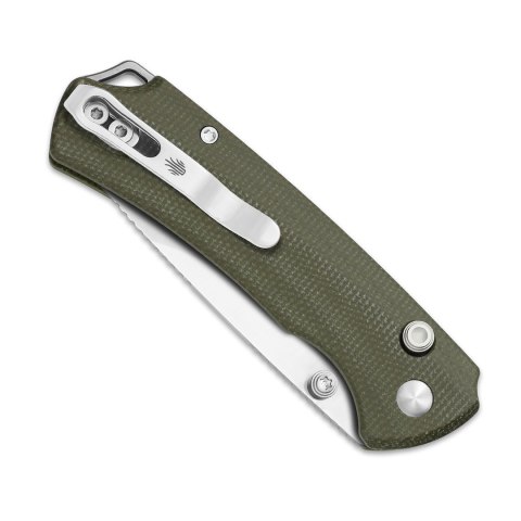Nóż Kizer T1 BD Micarta Nitro-V – taktyczny EDC Drop Point