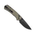 Nóż Kizer T1 CD Micarta Nitro-V Clutch Lock EDC Olive Green