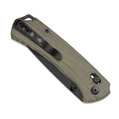 Nóż Kizer T1 CD Micarta Nitro-V Clutch Lock EDC Olive Green