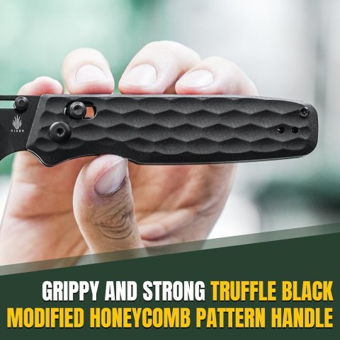 Nóż Kizer Task G10 Black 154CM