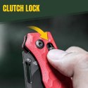 Nóż Kizer Task Red G10 Nitro-V – Sheepsfoot EDC z Clutch Lock