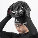 Czapka rowerowa Rockbros Dala zimowa pod kask z otworami na okulary - szara