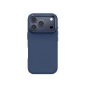 Etui AMAZINGTHING Glamour na iPhone 17 Pro Max z podstawką - niebieskie