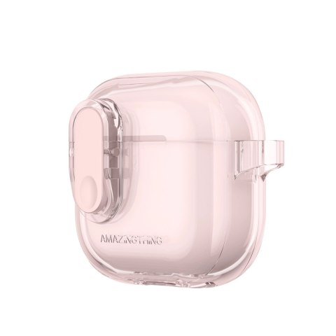 Etui AMAZINGTHING Minimal Case do AirPods 4 - różowe