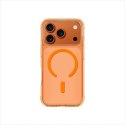 Etui AMAZINGTHING Minimal Mag na iPhone 17 Pro Max kompatybilne z MagSafe - pomarańczowe