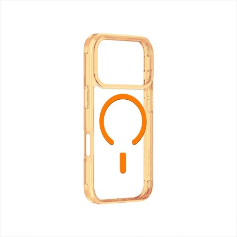 Etui AMAZINGTHING Minimal Mag na iPhone 17 Pro Max kompatybilne z MagSafe - pomarańczowe