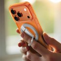 Etui AMAZINGTHING Minimal Mag na iPhone 17 Pro Max kompatybilne z MagSafe - pomarańczowe