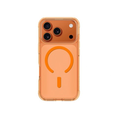 Etui AMAZINGTHING Minimal na iPhone 17 Pro kompatybilne z MagSafe - pomarańczowe
