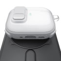 Etui AMAZINGTHING Titan Pro Mag Case Clear do AirPods Pro 3 - białe