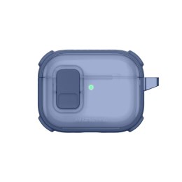 Etui AMAZINGTHING Titan Pro Mag Case Clear do AirPods Pro 3 - niebieskie