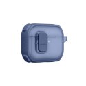 Etui AMAZINGTHING Titan Pro Mag Case Clear do AirPods Pro 3 - niebieskie