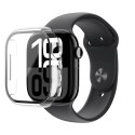 Etui ze szkłem hartowanym AMAZINGTHING Radix Glass do Apple Watch 42mm - przezroczyste