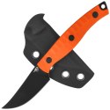 Nóż Bestech Heidiblacksmith #3 Upswept Orange G10, Black PVD 14C28N by Heidi (BFK08B)