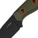 Nóż Kizer Fixed Beaver Olive Green G10 D2