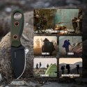 Nóż Kizer Fixed Beaver Olive Green G10 D2