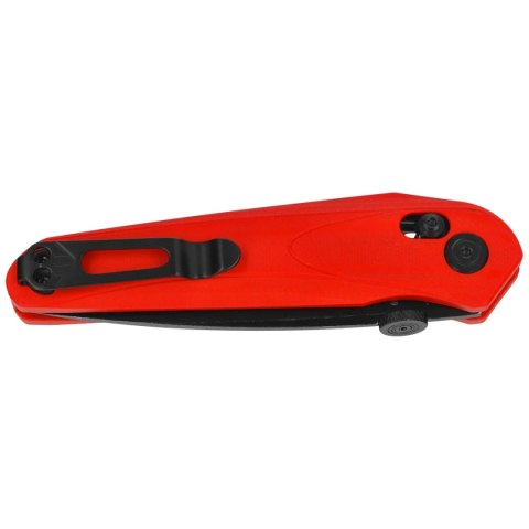 Nóż składany Bestech Mothus Red G10, Black Stonewashed 14C28N by Kombou (BG67H)