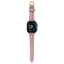 Skórzany pasek AMAZINGTHING Class Band do Apple Watch 45 / 46 / 49 mm - różowy