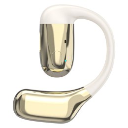 Dudao U4Pro Universal Bluetooth headset (Universal Fit for Both Ears) Beige