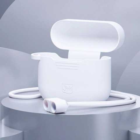 Etui 3mk Silicone AirPods Case na AirPods Pro 3 - białe