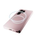 Etui silikonowe Puro Icon do Samsung Galaxy S25 Ultra - różowe