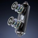 Głośnik bezprzewodowy Dudao Y21 podświetlany RGB Bluetooth 5.3 - czarny