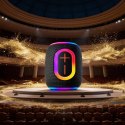 Głośnik bezprzewodowy Dudao Y22 podświetlany RGB Bluetooth 5.3 - czarny