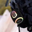 Głośnik bezprzewodowy Dudao Y22 podświetlany RGB Bluetooth 5.3 - czarny