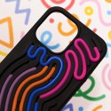 Nakładka DIY Snake do iPhone 12 / 12 Pro 6,1" czarna