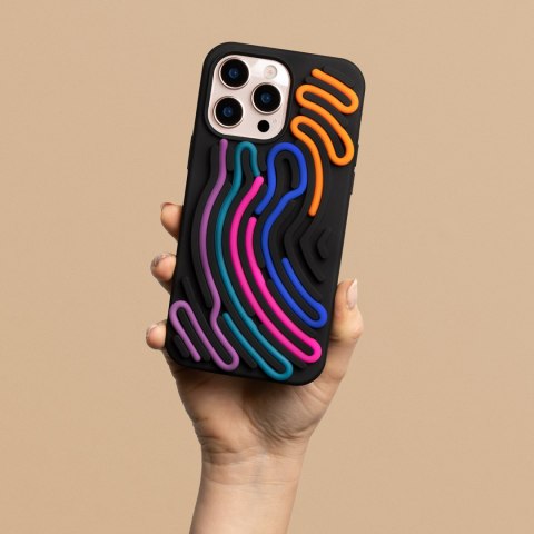 Nakładka DIY Snake do iPhone 14 6,1" czarna