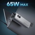Powerbank Cuktech CUKP200XGLGR 100W 20000mAh 2 x USB-C 1 x USB-A - szary