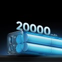 Powerbank Cuktech CUKP200XGLGR 100W 20000mAh 2 x USB-C 1 x USB-A - szary
