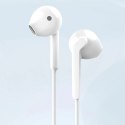 Słuchawki dokanałowe Dudao X3 przewodowe USB-C - białe
