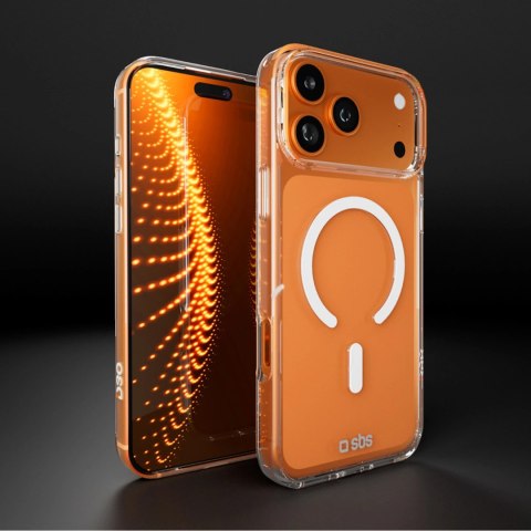 Etui SBS Extreme Mag z technologią D3O na iPhone 17 Pro Max - przezroczyste