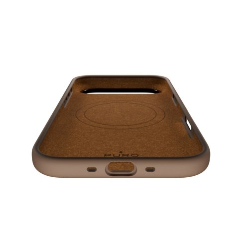 Etui silikonowe Pure Icon Mag Pro Liquid Silicone na iPhone 17 Air kompatybilne z MagSafe, z ochroną aparatu i aluminiowymi przy