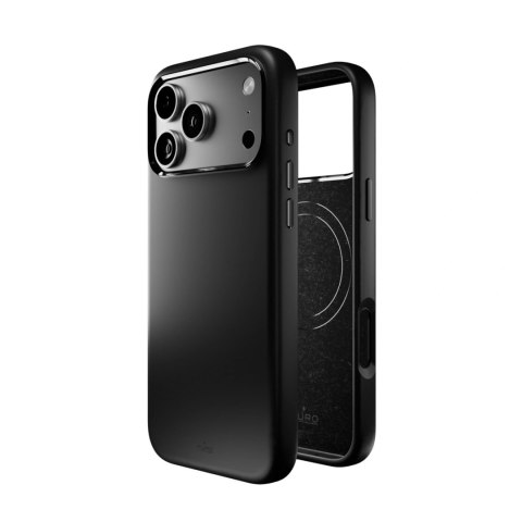 Etui silikonowe Pure Icon Mag Pro Liquid Silicone na iPhone 17 Pro kompatybilne z MagSafe, z ochroną aparatu i aluminiowymi przy