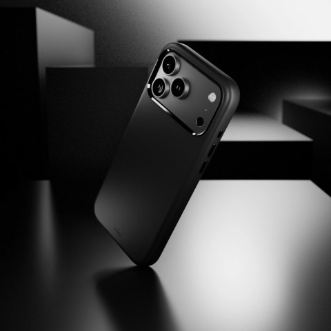 Etui silikonowe Pure Icon Mag Pro Liquid Silicone na iPhone 17 Pro kompatybilne z MagSafe, z ochroną aparatu i aluminiowymi przy
