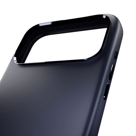 Etui silikonowe Pure Icon Mag Pro Liquid Silicone na iPhone 17 Pro kompatybilne z MagSafe, z ochroną aparatu i aluminiowymi przy