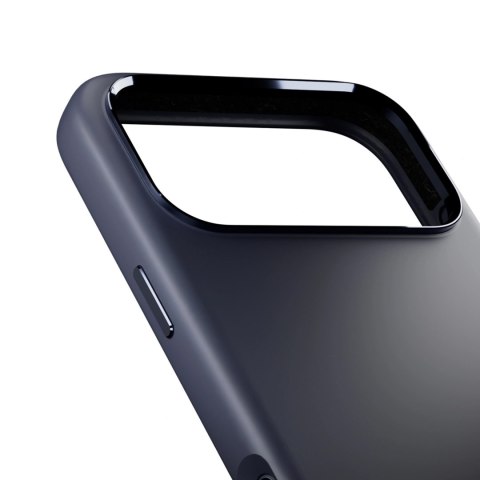 Etui silikonowe Pure Icon Mag Pro Liquid Silicone na iPhone 17 Pro kompatybilne z MagSafe, z ochroną aparatu i aluminiowymi przy