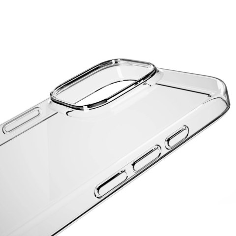 Etui silikonowe Puro 03 Nude do iPhone 16 Pro Max - przezroczyste