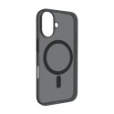 Etui silikonowe Puro Daylight MagSafe do iPhone 16 Plus - czarne