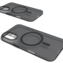 Etui silikonowe Puro Daylight MagSafe do iPhone 16 Plus - czarne
